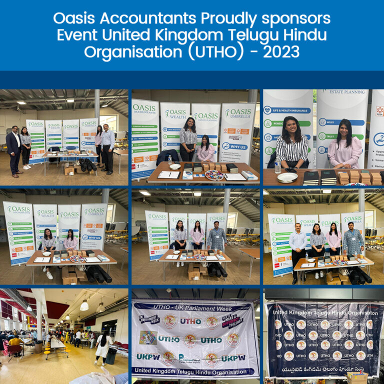 Oasis-Accountants-Proudly sponsors Event United Kingdom Telugu Hindu Organisation UTHO
