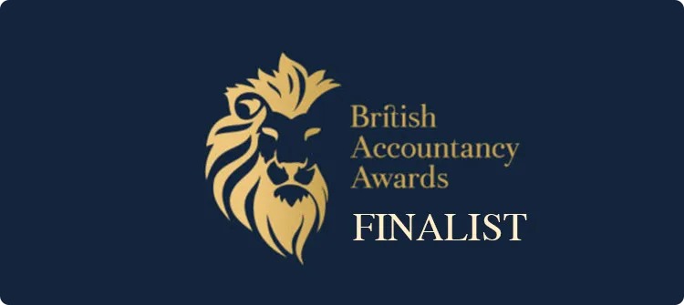 British Accountancy Awards Finalist poster